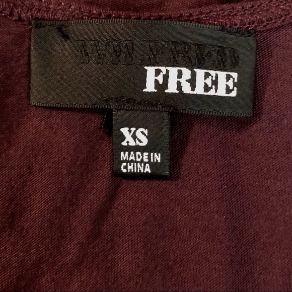 Aritzia Wilfred Free Burnette Soft Burgundy Wine Tank Top - Picture 4 of 7